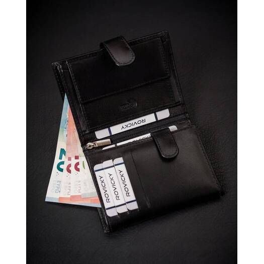 Leather wallet RFID ROVICKY RV-7680278-IL-L-BCA-