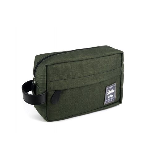 Material men s beauty bag SOLIER SK03 green