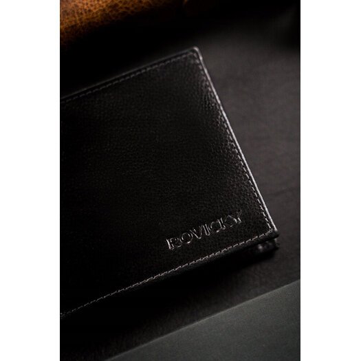 Leather wallet RFID ROVICKY N61L-RPVT-BL