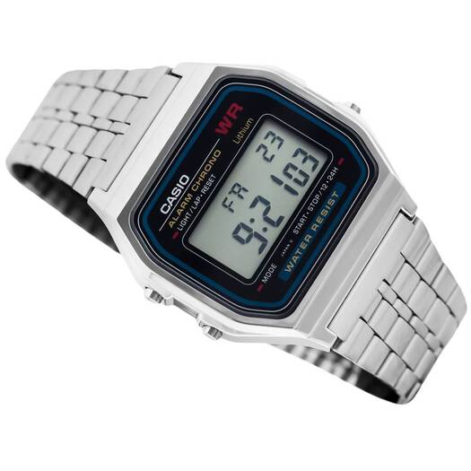 ZEGAREK MĘSKI CASIO A159W-N1DF - KLASYKA (zd168a) + BOX