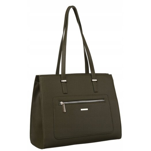 Leatherette bag DAVID JONES CH21081