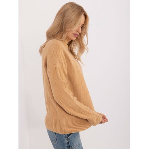 Sweter-AT-SW-2342-1.35-camelowy