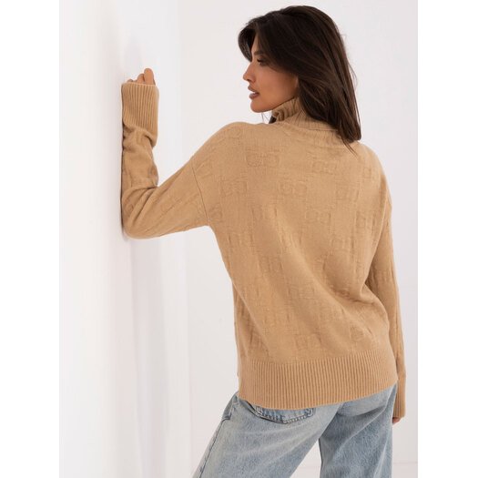 Sweter-AT-SW-2342-1.35-camelowy