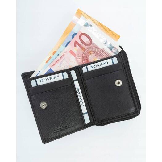 Leather wallet ROVICKY R-23-17-LFN