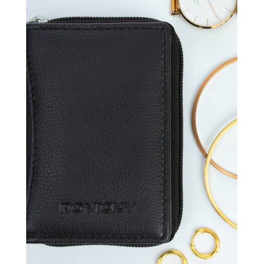 Leather wallet ROVICKY R-23-17-LFN