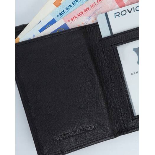 Leather wallet ROVICKY R-21-LFN