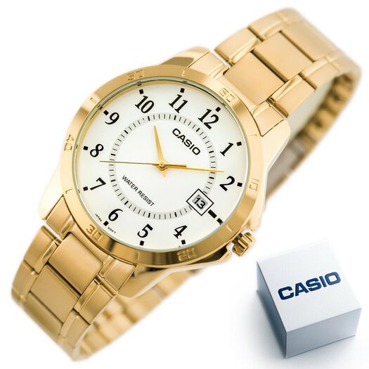 CASIO MEN S WATCH MTP-V004G-7B (zd047c) + BOX