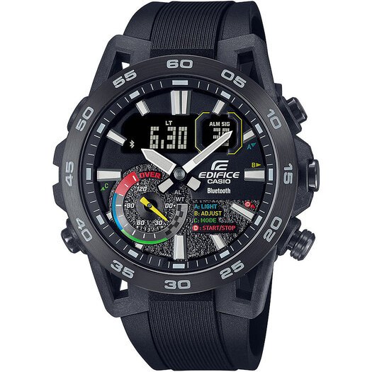 Laikrodis vyrams Casio EDIFICE  48mm ECB-40MP-1A Bluetooth + BOX