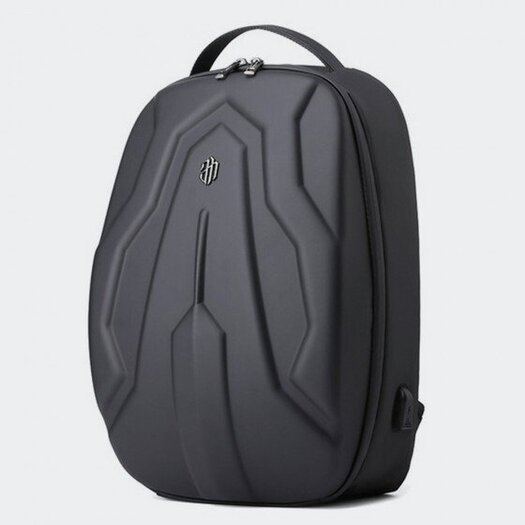 Arctic Hunter B00443 Smart Business Travel BackPack With Three Compartments And USB Charging Port - Black