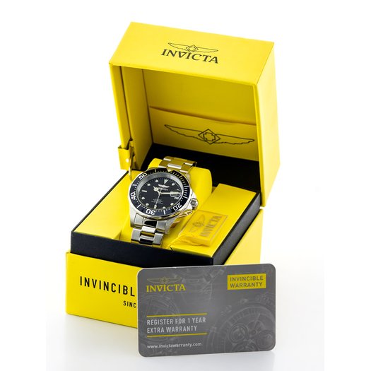 Laikrodis vyrams INVICTA PRO DIVER 26970 - WODOSZCZELNOŚĆ 200m - koperta 40mm