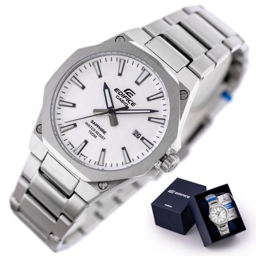 Laikrodis vyrams Casio EFR-S108D-7AVUEF Edifice Classic Sapphire + BOX