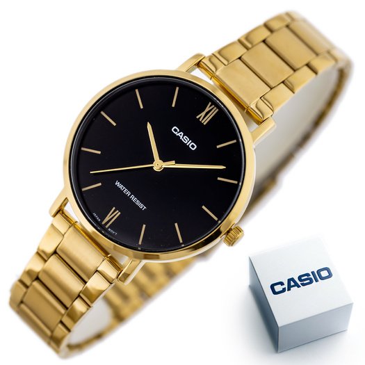 Laikrodis moterims CASIO LTP-VT01G-1B (zd613d) + BOX