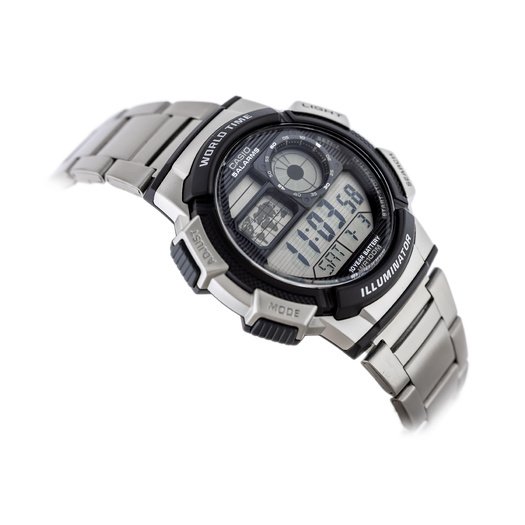 Laikrodis vyrams CASIO AE-1000W 1AVDF (zd073h) - WORLD TIME + BOX