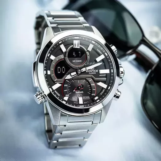 Laikrodis vyrams Casio Edifice Bluetooth ECB-30D-1AEF + BOX