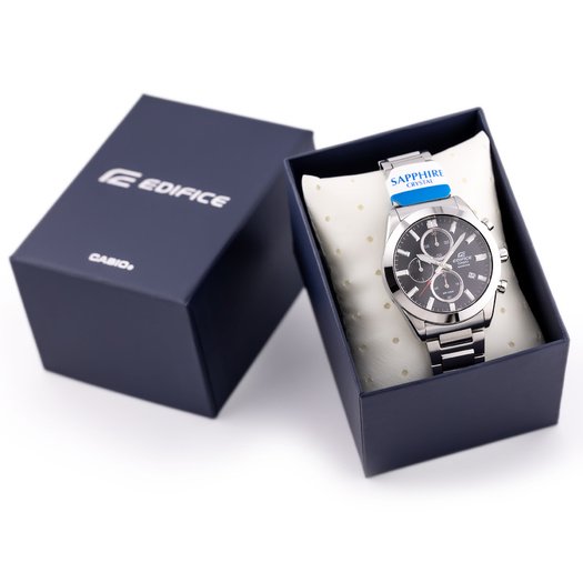 Laikrodis vyrams Casio EDIFICE Chronograph EFB-710D-1A + BOX