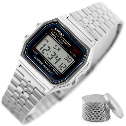 Laikrodis vyrams CASIO A159W-N1DF - KLASYKA (zd168a)