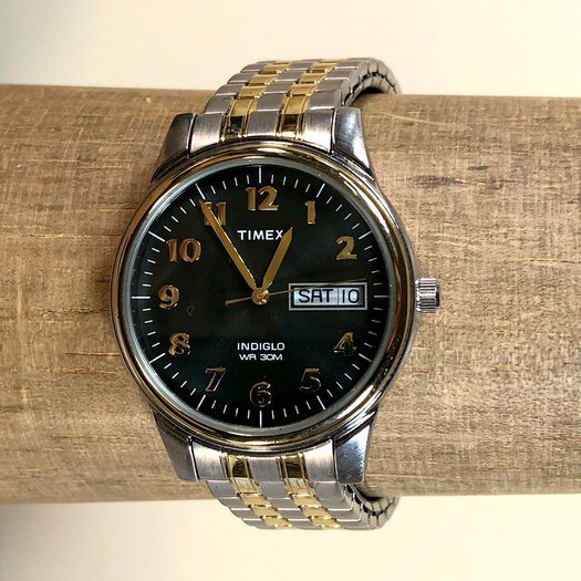 Laikrodis vyrams TIMEX Charles Two-Tone T26481 + BOX (zt154a)