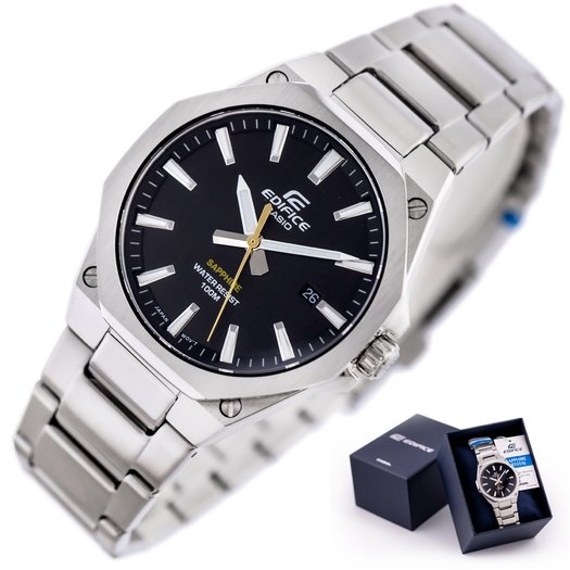 Laikrodis vyrams Casio EFR-S108D-1A Edifice Classic Sapphire + BOX