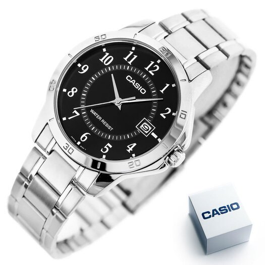 Laikrodis vyrams CASIO MTP-V004D-1B (zd047d) + BOX