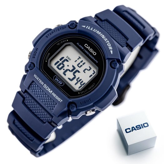 Laikrodis vyrams CASIO  W-219H-2A + BOX