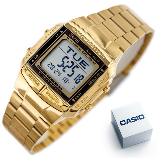 Laikrodis vyrams CASIO DATABANK DB-360G-9ADF (zd161b) + BOX