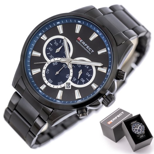 Laikrodis vyrams PERFECT M510CH-03 - CHRONOGRAF (zp386c) + BOX