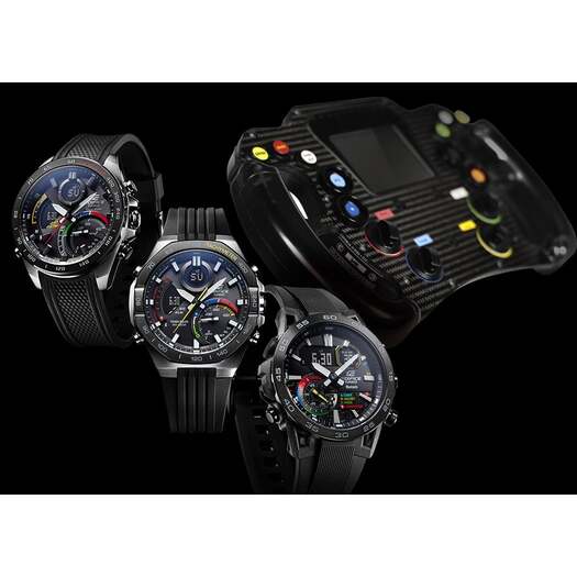 Laikrodis vyrams Casio EDIFICE  48mm ECB-40MP-1A Bluetooth + BOX