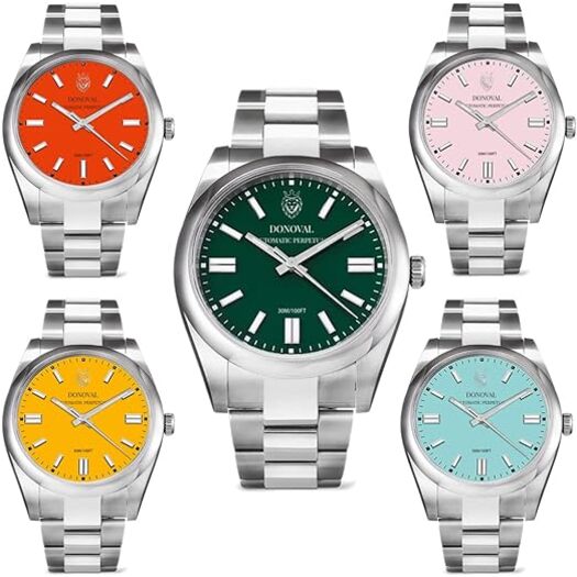 AUTOMATYCZNY Laikrodis vyrams DONOVAL WATCHES TIFFANY DL0001 + dėžutė (zdo001a)