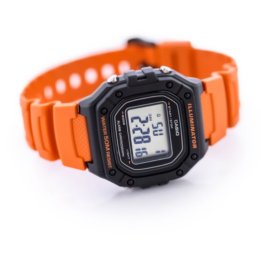 Laikrodis vyrams CASIO W-218H-4B2 + dėžutė