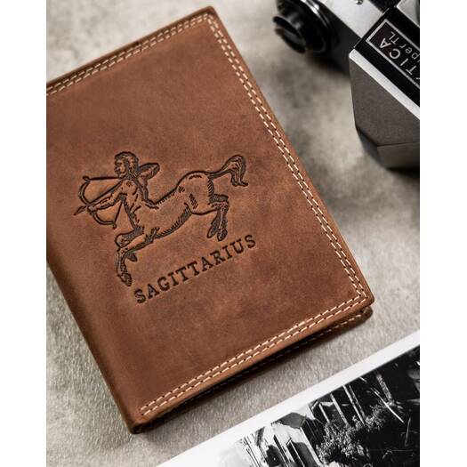 Leather wallet RFID ALWAYS WILD N4-CHM-SAGI