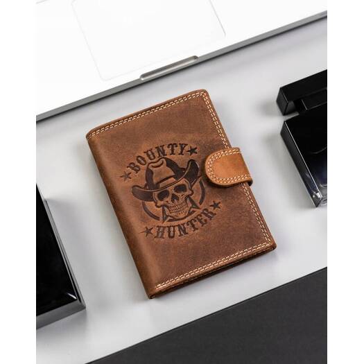 Leather wallet RFID ALWAYS WILD N4L-CHM-BOU