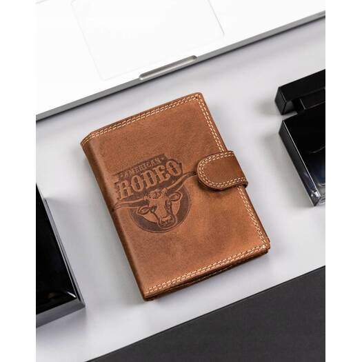 Leather wallet RFID ALWAYS WILD N4L-CHM-ROD