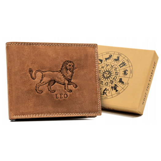 Leather wallet RFID ALWAYS WILD N992-CHM-LEO