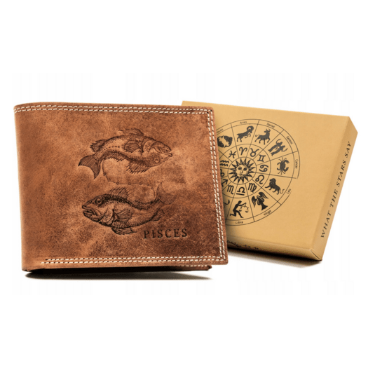 Leather wallet RFID ALWAYS WILD N992-CHM-PISC