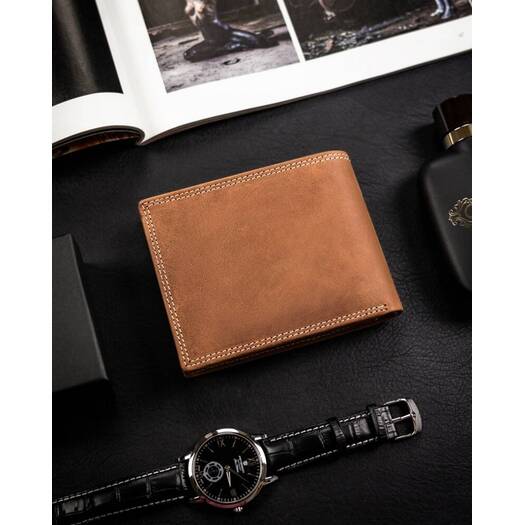 Leather wallet RFID ALWAYS WILD N992-CHM-VIRG