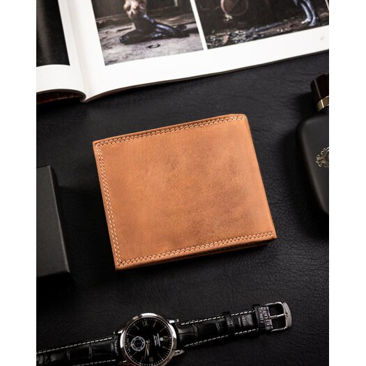 Leather wallet RFID ALWAYS WILD N992-CHM