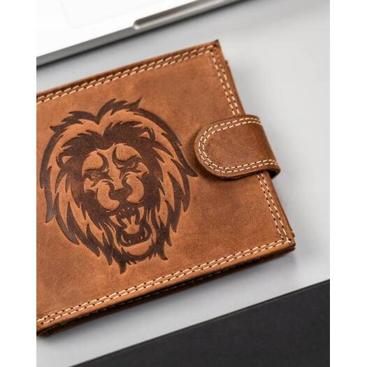 Leather wallet RFID ALWAYS WILD N992-CHM