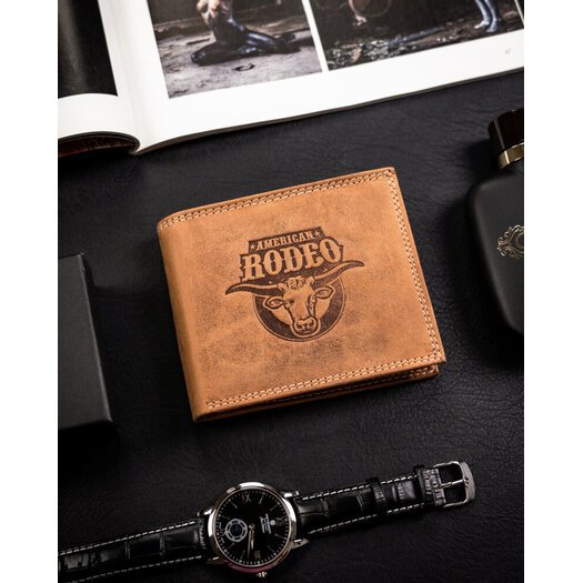 Leather wallet RFID ALWAYS WILD N992-CHM