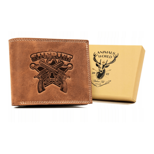 Leather wallet RFID ALWAYS WILD N992-CHM