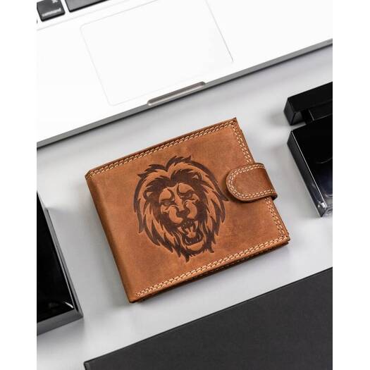 Leather wallet RFID ALWAYS WILD N992-CHM