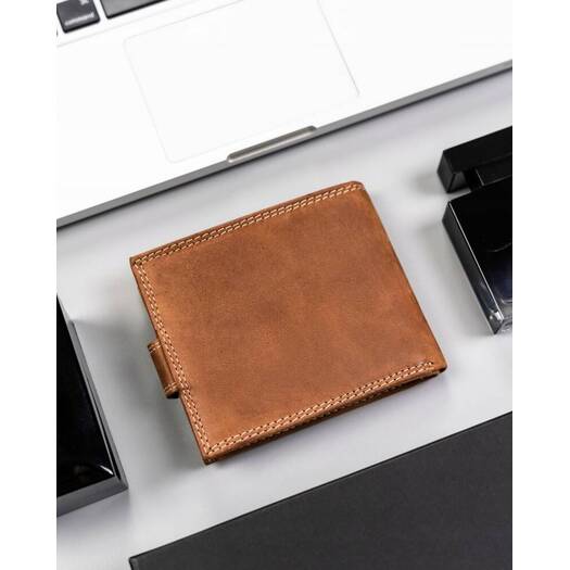 Leather wallet RFID ALWAYS WILD N992-CHM