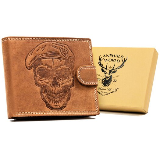 Leather wallet RFID ALWAYS WILD N992L-CHM