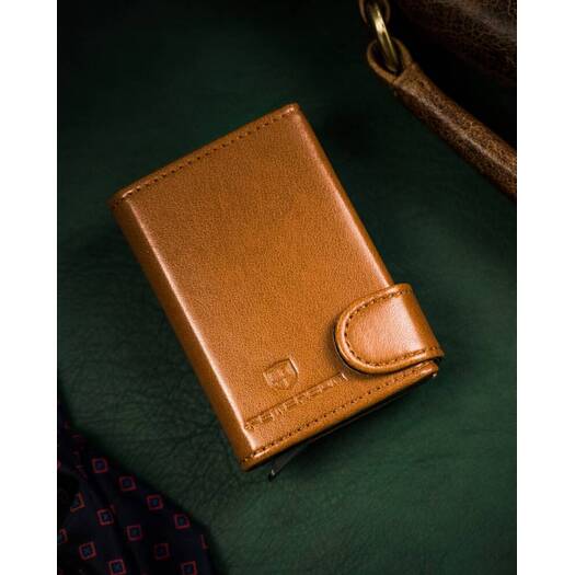 Leather wallet RFID PETERSON PTN 122611906