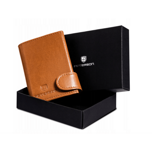 Leather wallet RFID PETERSON PTN 122611906