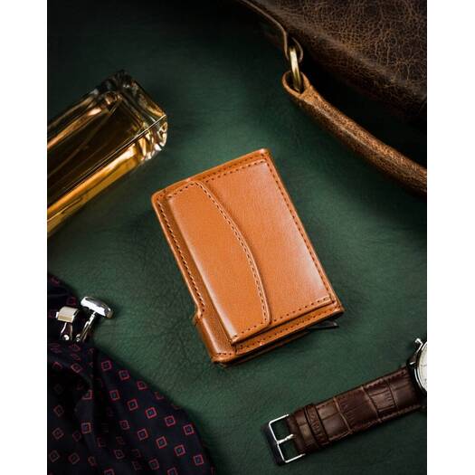 Leather wallet RFID PETERSON PTN 122611906