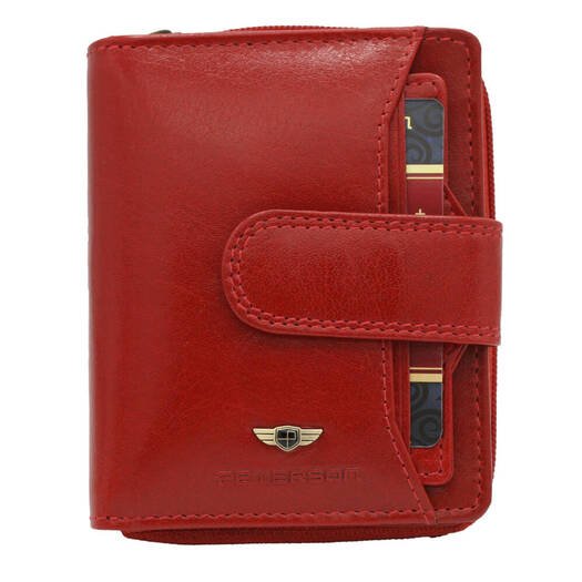 Leather wallet RFID PETERSON PTN 202-VTBD