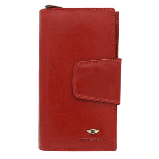 Leather wallet RFID PETERSON PTN 204-VTBD