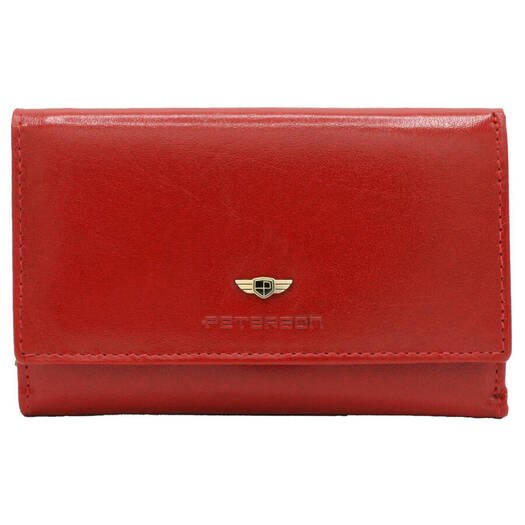 Leather wallet RFID PETERSON PTN 206-VTBD