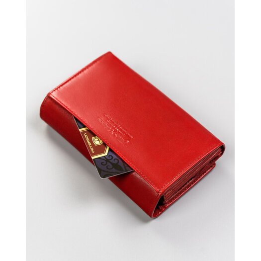 Leather wallet RFID PETERSON PTN 34 2-3-1