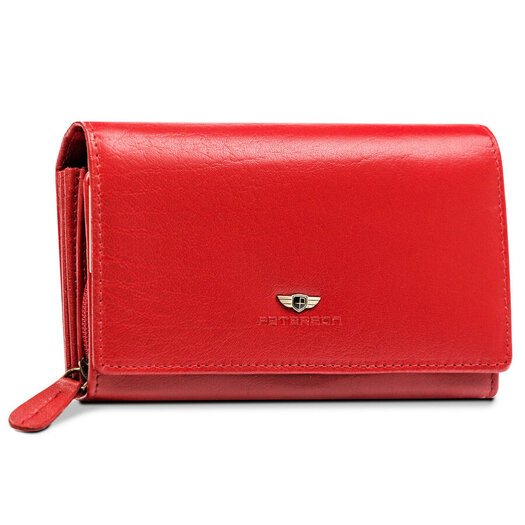 Leather wallet RFID PETERSON PTN 34 2-3-1